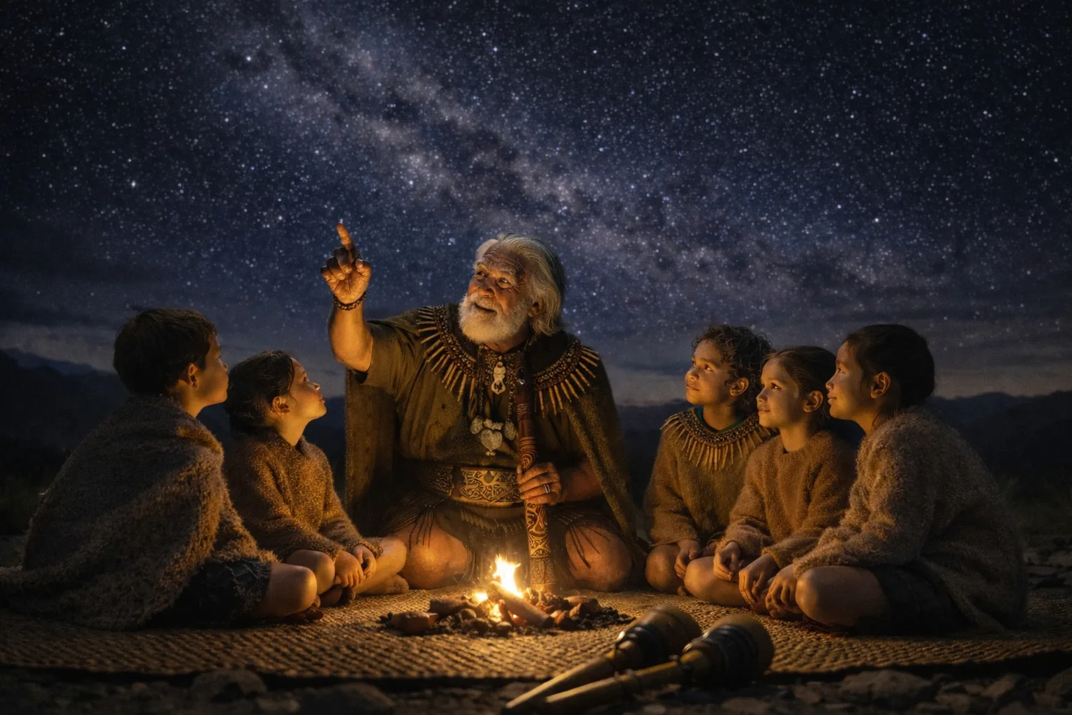 Sharing the stories of Matariki